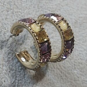 Vintage LC loop Earrings